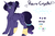 Size: 6000x4000 | Tagged: safe, artist:mah521, oc, oc only, oc:rare crystal, dracony, hybrid, absurd resolution, female, interspecies offspring, offspring, parent:rarity, parent:spike, parents:sparity, reference sheet, solo