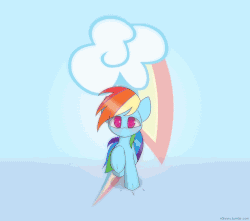 Size: 1000x883 | Tagged: safe, artist:n0nnny, edit, part of a set, rainbow dash, pony, g4, animated, blushing, crying, cute, cutie mark background, daaaaaaaaaaaw, dashabetes, female, frame by frame, gif, glomp, happy, happy birthday mlp:fim, hug, incoming hug, it's coming right at us, looking at you, mlp fim's seventh anniversary, n0nnny is trying to murder us, n0nnny's run and hug, offscreen character, open mouth, pov, running, solo, tears of joy, teary eyes, weapons-grade cute