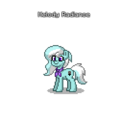 Size: 400x400 | Tagged: safe, oc, oc only, oc:melody radiance, pony, pony town, choker, female, mare, simple background, solo, transparent background