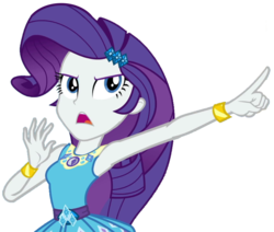Size: 1217x1032 | Tagged: safe, artist:thebar, artist:thebarsection, edit, edited screencap, screencap, rarity, equestria girls, equestria girls series, g4, super squad goals, angry, armpits, arms in the air, background removed, belt, bracelet, clothes, dress, female, gem, geode of shielding, hands in the air, not a vector, objection, pointing, rarity peplum dress, simple background, sleeveless, sleeveless dress, solo, transparent background