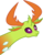 Size: 1798x2287 | Tagged: safe, artist:cinderfall, thorax, changedling, changeling, g4, triple threat, bust, king thorax, long neck, male, meme, portrait, reaction image, simple background, solo, transparent background, vector