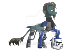 Size: 600x423 | Tagged: safe, artist:basykail, oc, oc only, pegasus, pony, armor, clone trooper, concave belly, helmet, male, simple background, slender, solo, stallion, star wars, thin, transparent background, watermark