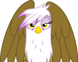 Size: 999x799 | Tagged: safe, artist:dashiesparkle, gilda, griffon, g4, .svg available, female, simple background, solo, vector