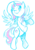 Size: 414x591 | Tagged: safe, artist:heart-of-stitches, oc, oc only, oc:sugarheart, alicorn, pony, female, mare, solo