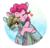 Size: 900x863 | Tagged: safe, artist:inuhoshi-to-darkpen, pinkie pie, rainbow dash, earth pony, pegasus, pony, g4, my little pony: friendship is magic, secrets and pies, dirty, eyes closed, feathered fetlocks, female, heart, hug, mare, patreon, patreon logo, simple background, smiling, transparent background, unshorn fetlocks