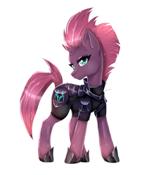 Size: 4200x5200 | Tagged: dead source, safe, artist:palinoi, tempest shadow, pony, g4, my little pony: the movie, absurd resolution, armor, beautiful, broken horn, female, horn, mare, solo