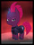 Size: 1364x1818 | Tagged: safe, alternate version, artist:rockarboom, tempest shadow, pony, unicorn, g4, my little pony: the movie, armor, broken horn, chibi, eye scar, female, frown, horn, scar, solo, sparking horn