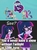 Size: 1340x1834 | Tagged: safe, applejack, fluttershy, pinkie pie, rainbow dash, sci-twi, spike, spike the regular dog, sunset shimmer, twilight sparkle, dog, equestria girls, equestria girls specials, g4, my little pony equestria girls: better together, my little pony equestria girls: movie magic, geode of telekinesis, image macro, meme, op is a duck, op is trying to start shit, rarity peplum dress, sci-twilicorn, smug, smuglight sparkle