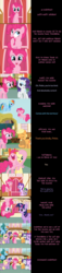 Size: 2000x8840 | Tagged: safe, artist:mlp-silver-quill, applejack, fluttershy, pinkie pie, rainbow dash, rarity, spike, starlight glimmer, twilight sparkle, alicorn, dragon, earth pony, pegasus, pony, unicorn, comic:pinkie pie says goodnight, g4, absurd resolution, clothes, comic, cowboy hat, crying, female, hat, male, mane seven, mane six, mare, ponyville, ponyville town hall, stetson, twilight sparkle (alicorn)