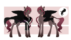 Size: 3336x1870 | Tagged: safe, artist:holoriot, oc, oc only, oc:crow, pegasus, pony, clothes, male, reference sheet, simple background, solo, stallion, transparent background
