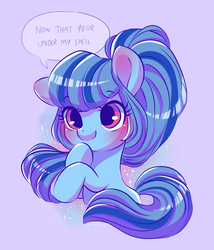 Size: 5000x5850 | Tagged: safe, artist:dressella, sonata dusk, pony, g4, absurd resolution, cute, female, mare, misspelling, ponified, simple background, sonatabetes, sparkles, speech bubble