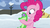 Size: 1280x720 | Tagged: safe, screencap, gummy, pinkie pie, pony, g4, not asking for trouble, happy, hug, snow