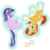 Size: 3500x3500 | Tagged: safe, artist:cheezedoodle96, starlight glimmer, sunburst, pony, unicorn, g4, .svg available, eye contact, female, glasses, glowing horn, grin, high res, horn, levitation, looking at each other, magic, magic aura, male, mare, missing accessory, self-levitation, ship:starburst, shipping, simple background, smiling, stallion, straight, sunburst's glasses, svg, telekinesis, transparent background, underhoof, upside down, vector, wallpaper