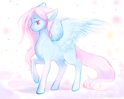 Size: 999x801 | Tagged: safe, artist:kerui8d, wind whistler, pegasus, pony, g1, g4, female, g1 to g4, generation leap, raised hoof, solo