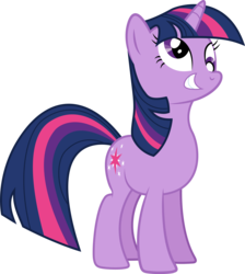 Size: 6776x7552 | Tagged: safe, artist:craftybrony, twilight sparkle, pony, unicorn, friendship is magic, g4, .ai available, absurd resolution, derp, female, mare, simple background, solo, transparent background, unicorn twilight, vector