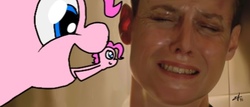 Size: 445x191 | Tagged: safe, artist:platypus-the-pony, edit, pinkie pie, alien, g4, alien 3