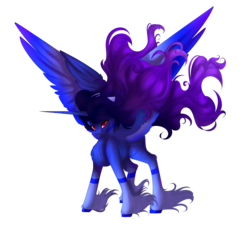 Size: 5000x4500 | Tagged: safe, artist:crazllana, oc, oc only, oc:amber, alicorn, pony, absurd resolution, female, mare, simple background, solo, spread wings, transparent background, wings