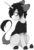 Size: 2048x3000 | Tagged: safe, artist:cinnamontee, oc, oc only, oc:tavi, pony, unicorn, bags under eyes, high res, male, simple background, sitting, solo, stallion, transparent background