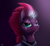 Size: 1300x1200 | Tagged: safe, artist:luminousdazzle, tempest shadow, pony, unicorn, g4, my little pony: the movie, armor, broken horn, eye scar, female, horn, looking at you, mare, scar, solo, sparking horn