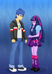 Size: 1600x2263 | Tagged: safe, artist:jotakaanimation, flash sentry, twilight sparkle, equestria girls, g4, female, male, ship:flashlight, shipping, straight