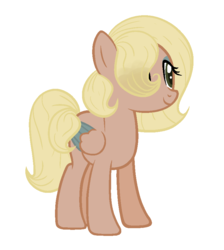 Size: 778x870 | Tagged: safe, artist:marielle5breda, oc, oc only, pegasus, pony, female, mare, simple background, solo, white background
