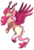 Size: 904x1342 | Tagged: safe, artist:monnarcha, oc, oc only, oc:jinx, draconequus, hybrid, draconequus oc, interspecies offspring, offspring, parent:discord, parent:fluttershy, parents:discoshy, simple background, solo, transparent background