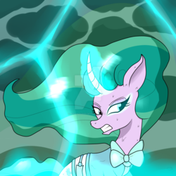 Size: 1024x1024 | Tagged: safe, artist:susanzx2000, mistmane, pony, unicorn, g4, female, solo