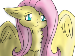 Size: 1024x768 | Tagged: safe, artist:tulleruby, fluttershy, pegasus, pony, g4, female, mare, simple background, solo, transparent background
