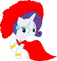 Size: 800x861 | Tagged: safe, artist:newportmuse, rarity, pony, unicorn, g4, clothes, dress, ear piercing, earring, female, jewelry, mare, piercing, simple background, solo, transparent background, watermark