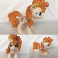 Size: 1024x1024 | Tagged: safe, artist:gscuddlecraft, pear butter, g4, irl, photo, plushie, solo