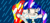 Size: 1157x529 | Tagged: safe, artist:devon13168, sci-twi, sunset shimmer, twilight sparkle, equestria girls, g4, 1000 hours in ms paint, eyes closed, female, holding head, human coloration, kissing, lesbian, ship:sci-twishimmer, ship:sunsetsparkle, shipping, wet