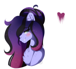 Size: 2537x2301 | Tagged: safe, artist:mauuwde, oc, oc only, pony, female, heart, high res, mare, simple background, smiling, solo, transparent background