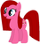 Size: 333x366 | Tagged: safe, artist:selenaede, artist:user15432, pinkie pie, earth pony, pony, elements of insanity, g4, alternate cutie mark, alternate universe, base used, pinkamena diane pie, pinkis cupcake, pony monster, solo