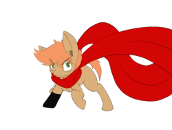 Size: 4032x3024 | Tagged: safe, artist:steelsoul, oc, oc only, oc:himmel, clothes, colt, hero pose, looking at you, male, scarf