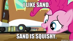 Size: 600x337 | Tagged: safe, edit, edited screencap, screencap, pinkie pie, g4, party pooped, finding dory, image macro, meme, memeful.com