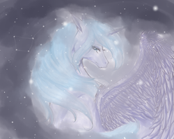 Size: 1277x1021 | Tagged: safe, artist:january-joy, princess luna, g4, stars