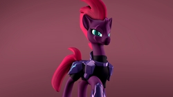 Size: 3840x2160 | Tagged: safe, artist:flushthebatsanta, tempest shadow, g4, my little pony: the movie, 3d, female, high res, solo, source filmmaker