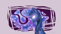 Size: 5760x3240 | Tagged: safe, artist:labglab, princess luna, alicorn, pony, rcf community, g4, female, solo