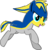 Size: 720x744 | Tagged: safe, derpibooru exclusive, oc, oc:eurostar, earth pony, pony, eurostar, eurostar pony, high speed train, ponified, simple background, transparent background