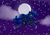 Size: 2039x1446 | Tagged: safe, artist:xcinnamon-twistx, princess luna, alicorn, pony, g4, female, flying, moon, night, solo