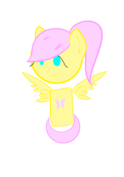 Size: 600x850 | Tagged: safe, fluttershy, g4, animated, cute, female, gif, simple