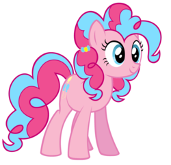 Size: 1024x988 | Tagged: safe, artist:stormdragon3, pinkie pie, earth pony, pony, g4, alternate hair color, female, solo