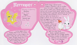 Size: 1712x1007 | Tagged: safe, angel bunny, fluttershy, pegasus, pony, g4, 4de, cutie mark, text