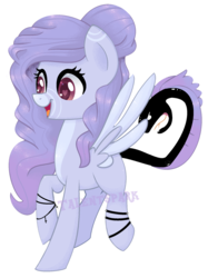 Size: 1536x2056 | Tagged: safe, artist:talentspark, oc, oc only, oc:northern wondrous, pegasus, pony, snake, augmented tail, female, mare, simple background, solo, transparent background