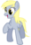 Size: 5040x7200 | Tagged: safe, artist:greenmachine987, derpy hooves, pegasus, pony, g4, absurd resolution, female, mare, raised hoof, simple background, solo, transparent background, vector