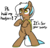Size: 917x879 | Tagged: safe, artist:neuro, oc, oc only, oc:frosty hooves, earth pony, pony, bipedal, blushing, dialogue, female, guardsmare, heart eyes, mare, royal guard, simple background, solo, standing, transparent background, wingding eyes