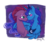 Size: 2605x2176 | Tagged: safe, artist:dreamscapevalley, fizzlepop berrytwist, princess luna, tempest shadow, alicorn, pony, unicorn, g4, my little pony: the movie, blushing, broken horn, eye scar, eyes closed, female, floppy ears, high res, horn, hug, jewelry, lesbian, mare, nuzzling, one eye closed, regalia, scar, ship:tempestluna, shipping, smiling, spread wings, winghug, wings