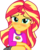 Size: 3161x4000 | Tagged: safe, alternate version, artist:diegator007, sunset shimmer, equestria girls, g4, my little pony equestria girls: legend of everfree, blushing, camp everfree outfits, clothes, cute, female, looking at you, shimmerbetes, shirt, simple background, smiling, solo, transparent background, vector