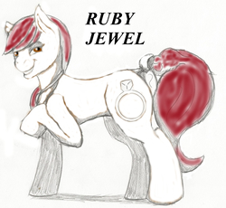 Size: 1472x1357 | Tagged: safe, artist:rejectedmidget, oc, oc only, oc:rubyjewel