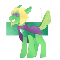 Size: 1000x1000 | Tagged: safe, artist:utauchi, oc, oc only, changedling, changeling, cute, ponysona, solo